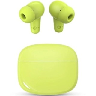 Auriculares bluetooth spc boost buds con estuche de carga/ autonomía 7.5h/ verde lima
