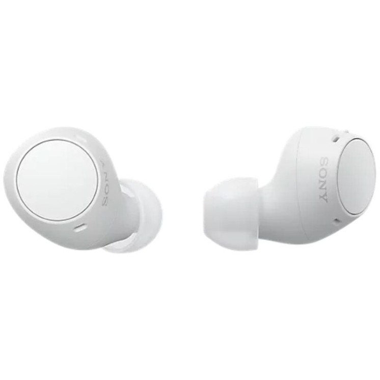 Auriculares bluetooth sony wf-c510 con estuche de carga/ autonomía 5h/ blancos