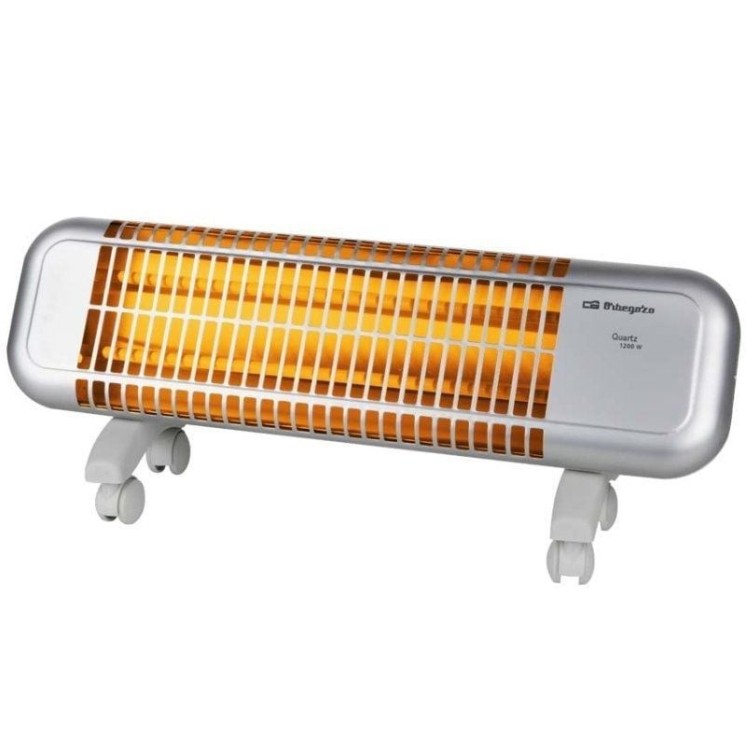 Estufa de cuarzo orbegozo bpm 0105/ 2 niveles de potencia/ 1200w