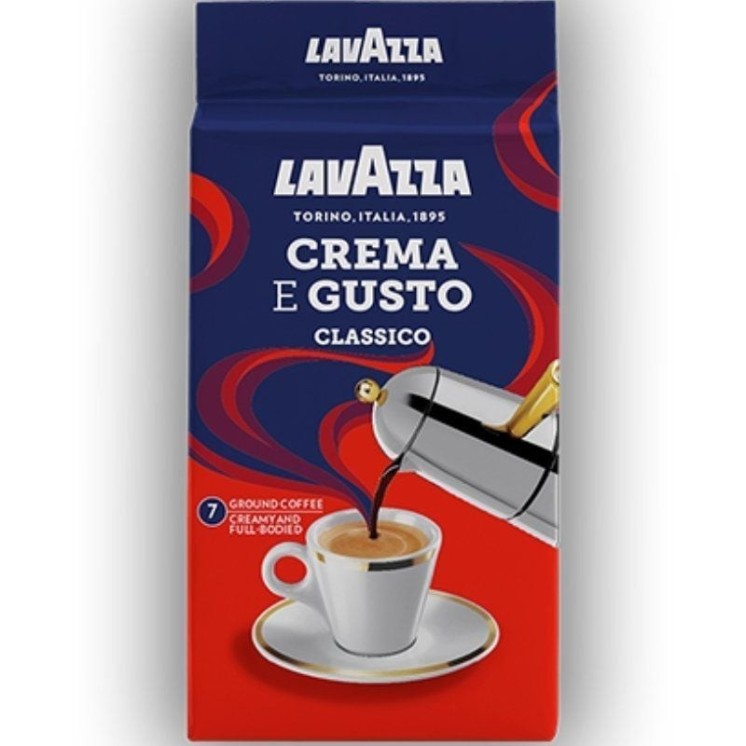 Café molido lavazza crema e gusto clásico/ 250g