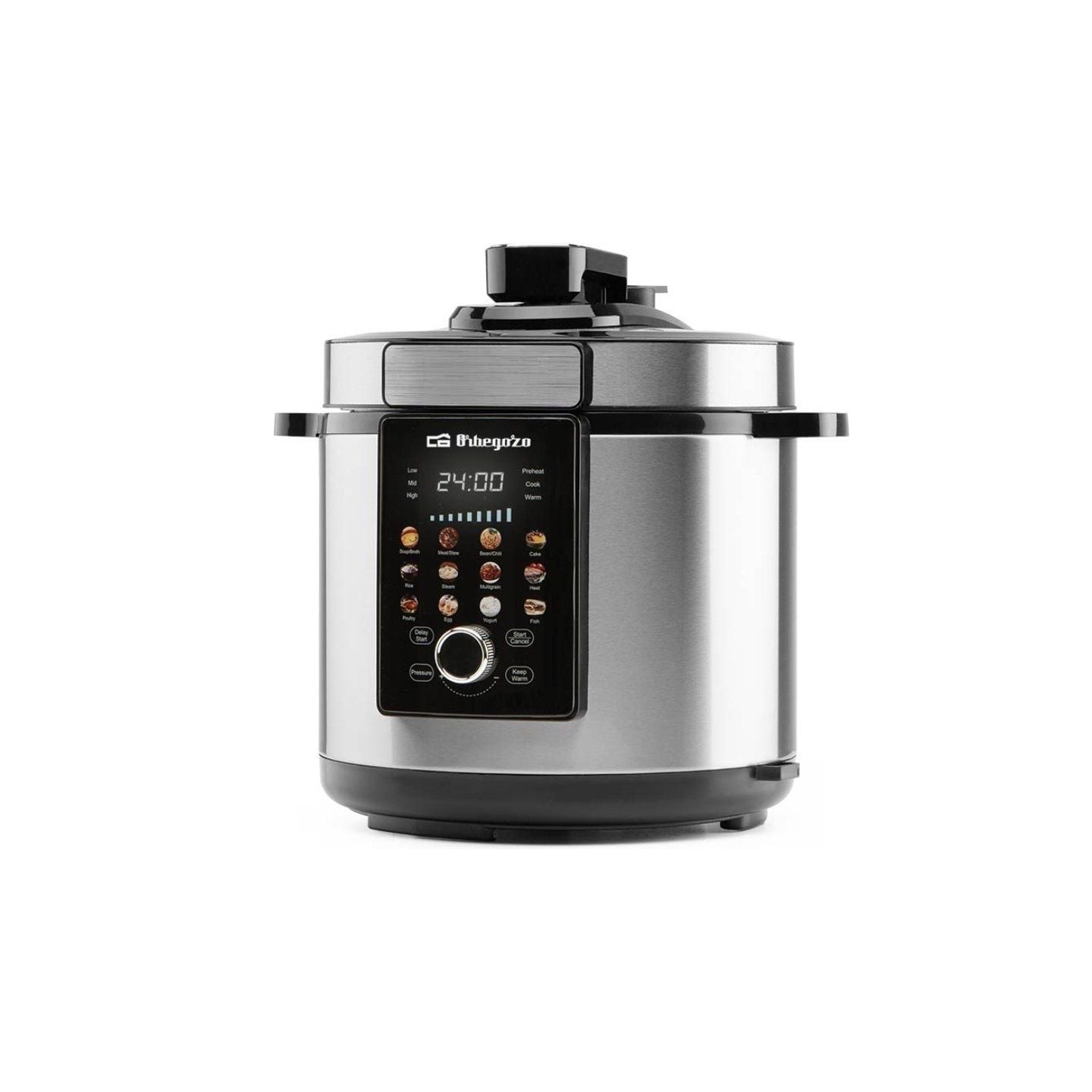 Olla eléctrica programable orbegozo hpe 6500/ 1000w/ capacidad 6l