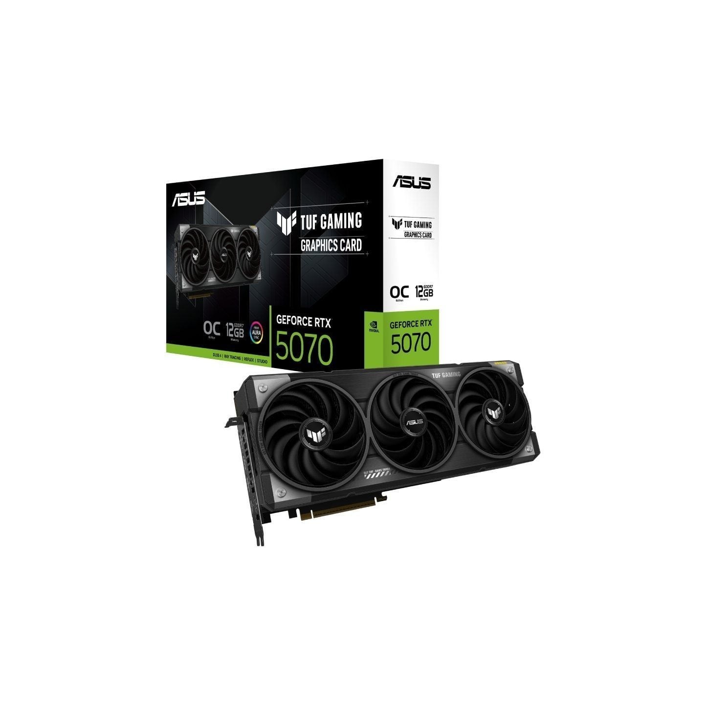 Tarjeta gráfica asus tuf gaming geforce rtx 5070 oc edition/ 12gb gddr7
