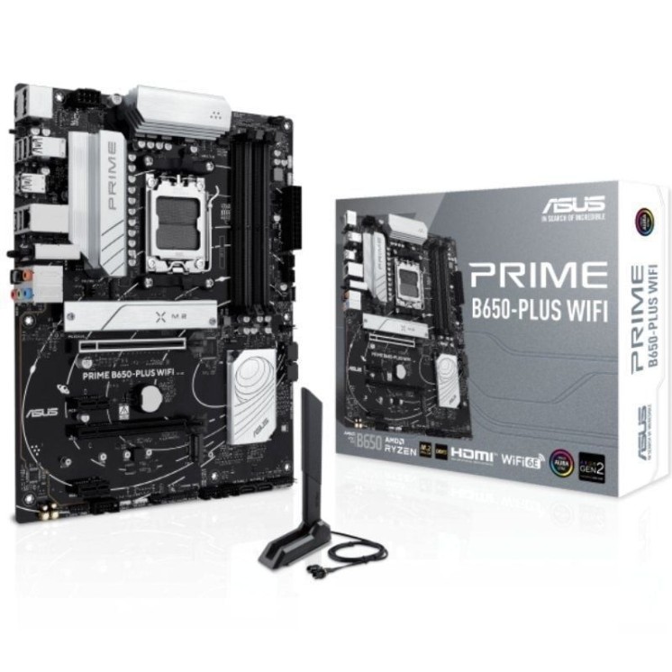 Placa base asus prime b650-plus wifi socket am5/ ddr5/ pcie 5.0