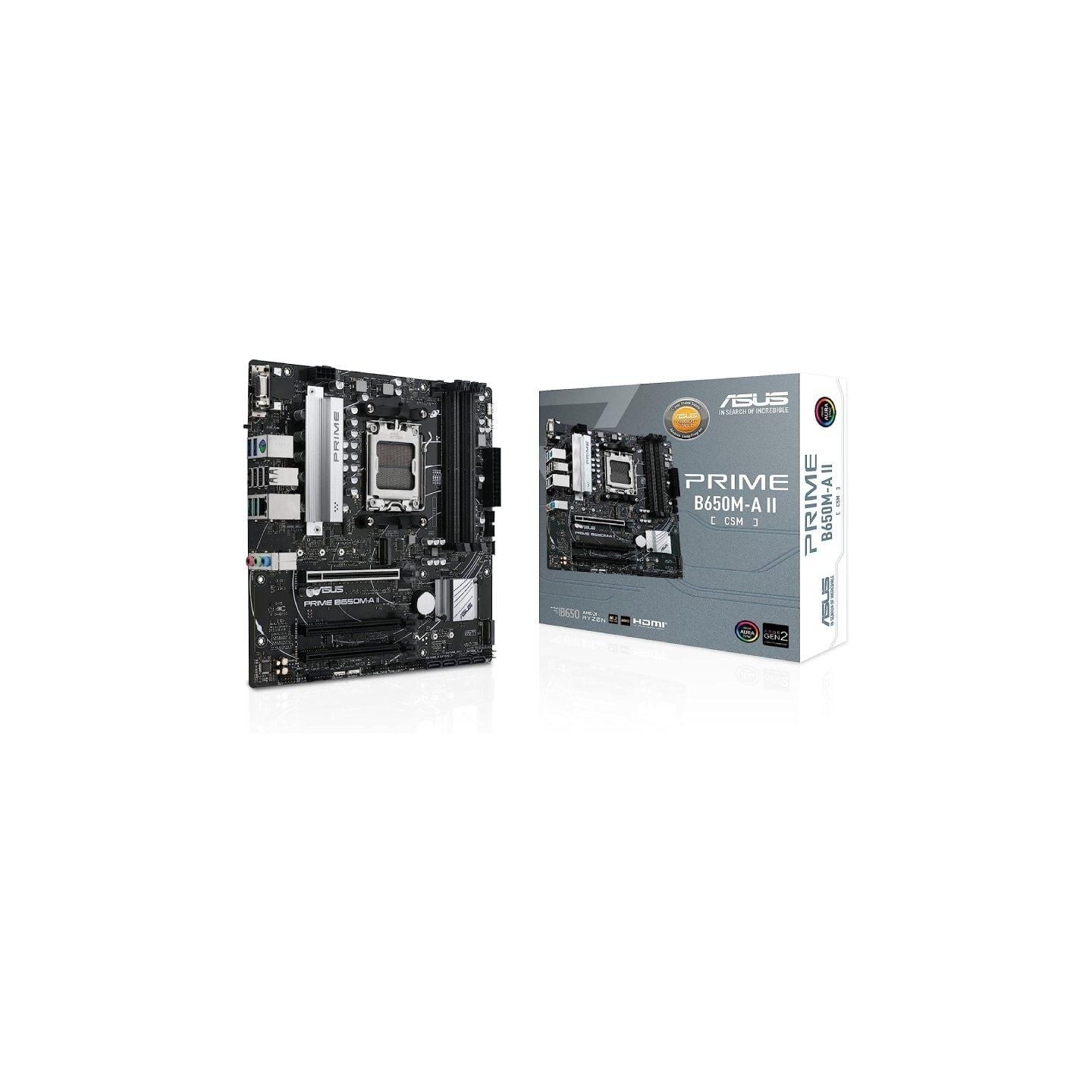Placa base asus prime b650m-a ii-csm/ socket am5/ ddr5/ pcie 5.0/ micro atx