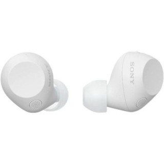 Auriculares bluetooth sony wf-c710n con estuche de carga/ autonomía 12h/ blancos