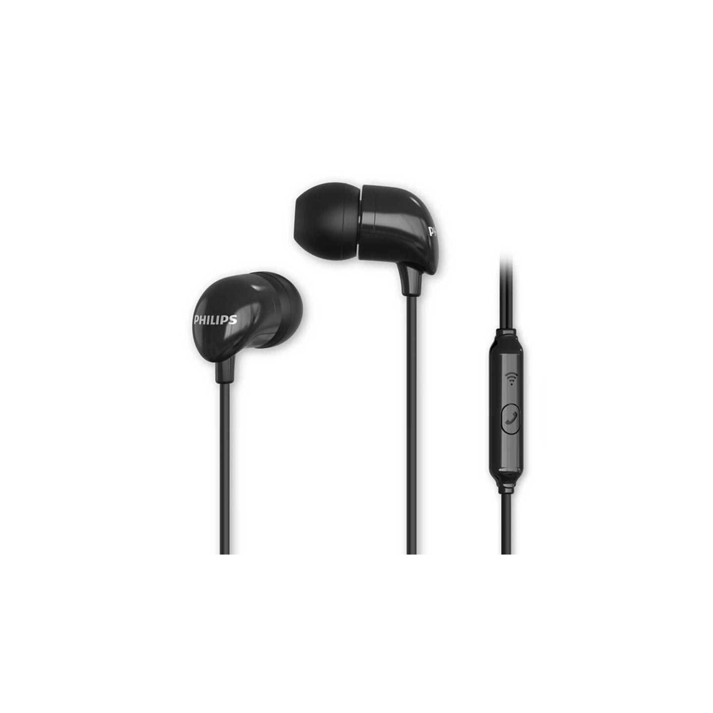 Auriculares intrauditivos philips tae1126bk/ con micrófono/ jack 3.5/ negros