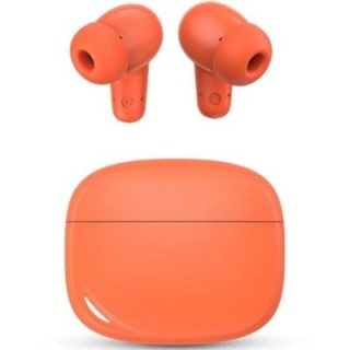 Auriculares bluetooth spc boost buds con estuche de carga/ autonomía 7.5h/ rojos