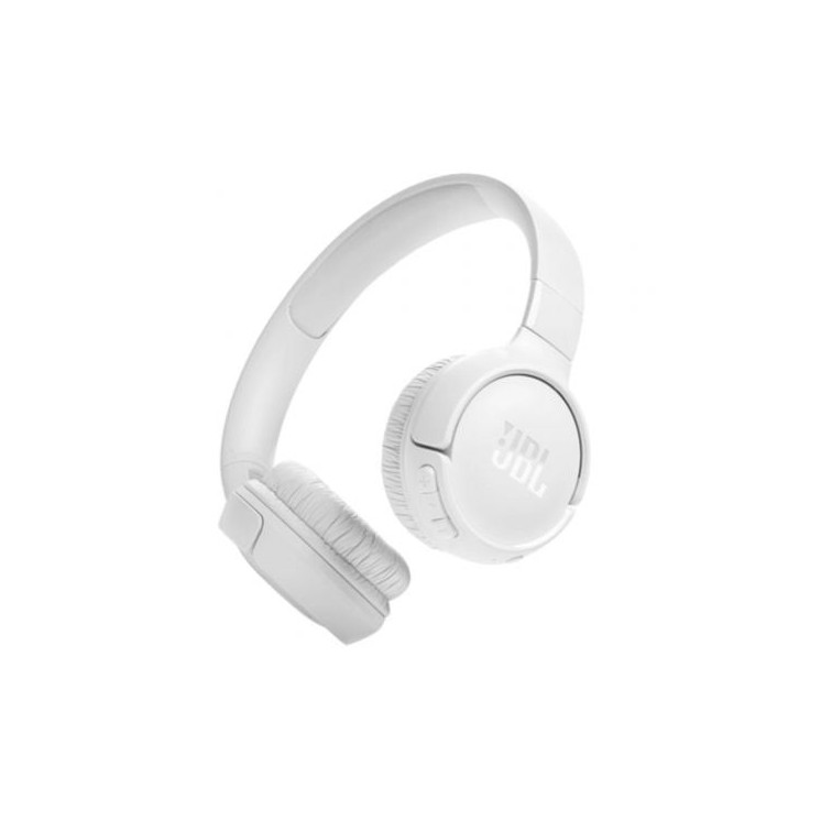 Auriculares inalámbricos jbl tune 520bt/ con micrófono/ bluetooth/ blancos
