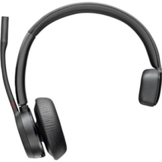 Auricular inalámbrico poly voyager 4310 para microsoft teams + adaptador bt700/ con micrófono/ bluetooth/ negro