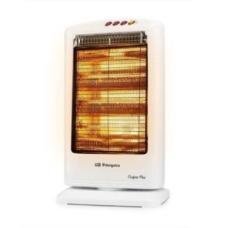 Estufa halógena orbegozo bp 0303 b/ 3 niveles de potencia/ 1200w