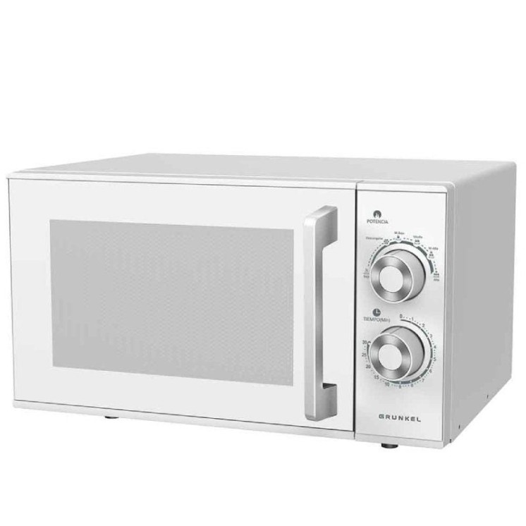 Microondas grunkel mw-25mg/ 900w/ capacidad 25l/ blanco