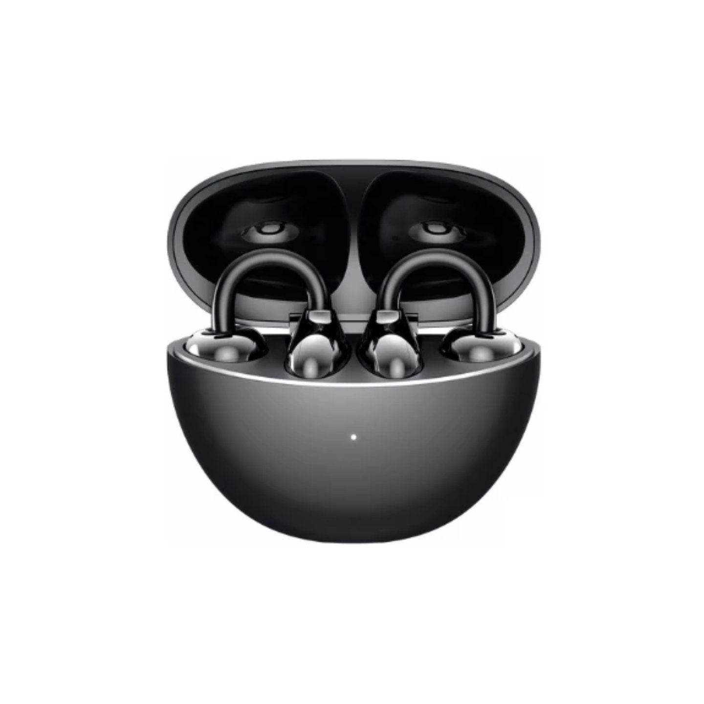 Auriculares bluetooth honor choice earbuds clip con estuche de carga/ autonomía 7h/ negros