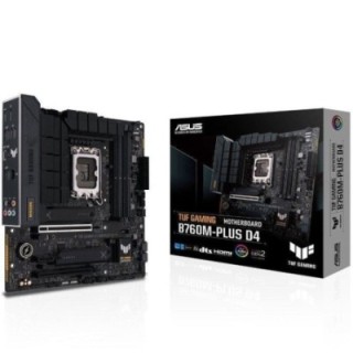 Placa base asus tuf gaming b760m-plus d4/ socket 1700/ ddr4/ pcie 5.0/ micro atx