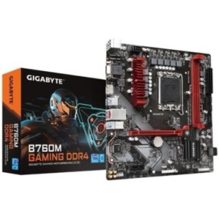 Placa base gigabyte b760m gaming ddr4 socket 1700/ ddr4/ pcie 4.0/ micro atx