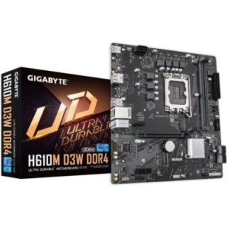 Placa base gigabyte h610m d3w drr4 socket 1700/ ddr4/ pcie 4.0/ micro atx