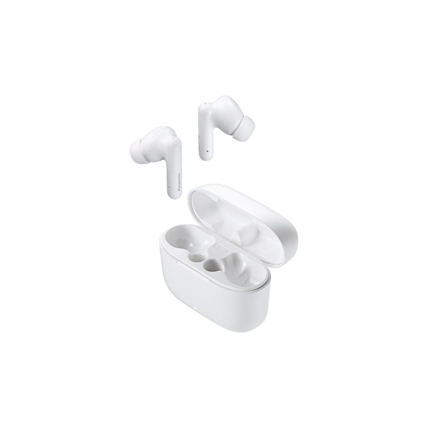 Auriculares bluetooth panasonic rz-b110w con estuche de carga/ autonomía 6h/ blancos